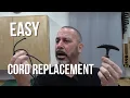 Replace starter rope on lawnmower string trimmer or other small engine