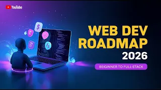 Web Development Roadmap 2026 Complete Beginner Guide HTML CSS JS to Full-Stack