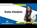 Data Models Lecture 6 Basics of Database Management System