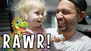 baby dinosaur! rawr