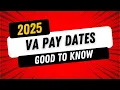 2025 VA Disability Payment Schedule Know When to Expect Your Benefits
