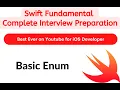 L17 - Basic Enum in swift Hindi