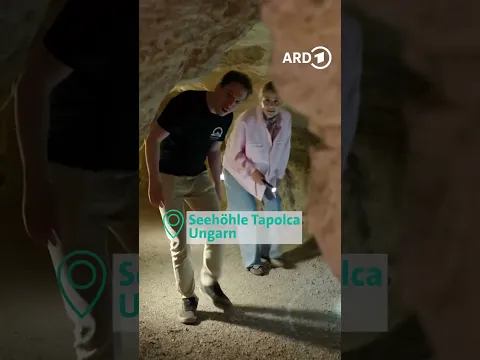 😱 Mit dem Boot UNTER der Erde?! | ARD Reisen #Ungarn #Seehöhle #balaton