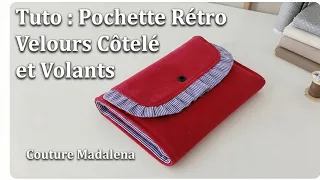 Coudre une pochette double - Tuto facile # couture Madalena 
