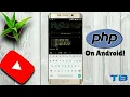 Run php on android Myserver php