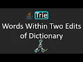 LeetCode - 2452 Words Within Two Edits of Dictionary Trie Java