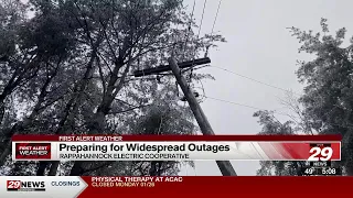Rappahannock Electric Cooperative prepares for widespread power outages