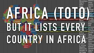 Africa Toto but it lists every country in Africa