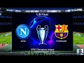 PES 2020 | Napoli vs Barcelona | UEFA Champions League 1/8 Final | Gameplay PC