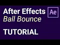 After Effects CC beginner tutorial - ball bounce