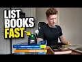 List Books on Amazon FBA Fast in 2026 Tutorial
