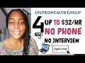 United Health Group is Hiring Part Full Time WFH Jobs No Phone