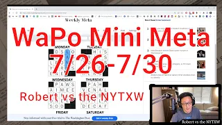 Mini puzzles meta Washington Post 22 - 22