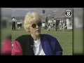 News 8 on set with Meredith Baxter in A Woman Scorned The Betty Broderick Story in 1991
