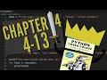 Python Crash Course Chapter 4 Try It Yourself 4-13 Beginner Walkthrough