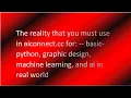 the reality you must use for aiconnect cc