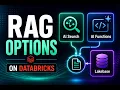 RAG Document Processing Options on Databricks
