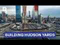 Building on Top of Live Train Tracks Hudson Yards Impossible Construction Blueprint