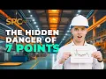 The Rule of Seven in Control Charts