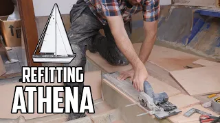 Sail Life – More new cabin sole – DIY sailboat refit