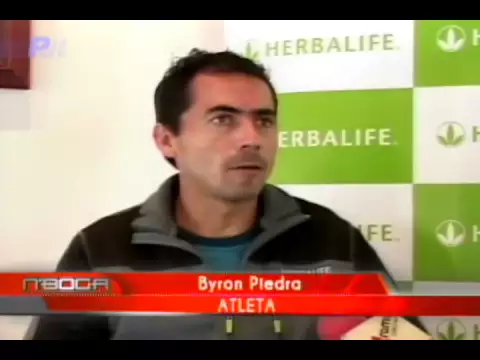 Herbalife apoya a atleta Byron Piedra - Cuenca