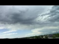 Clouds move fast