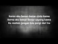 Download Lagu Lirik Lagu Benar Benar Sayang - Atmosfera