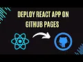 How to Deploy React App to Github Pages Step by Step in 5 mins