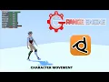 Character Movment Range Engine UPBGE Blender game engine