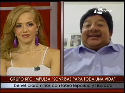 Grupo KFC impulsa sonrisas para toda una vida beneficiará niños con labio leporino y fisurado