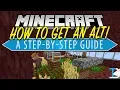 How To Get A Minecraft ALT Account Run Two Minecraft Accounts at The Same Time