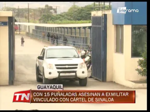 Con 15 puñaladas asesinan a ex militar vinculado con cártel de Sinaloa