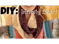 DIY Easy Loom Infinity Scarf