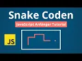 JavaScript Tutorial SNAKE Programmieren in 60 Minuten