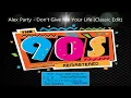 Alex Party - Don't Give Me Your Life (Classic Edit)
