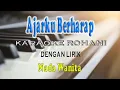 Lagu AJARKU BERHARAP [KARAOKE ROHANI] SAAT TEDUH ll NADA WANITA D=DO