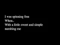 Jimmy Eat World-Sweetness-Lyrics