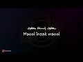 Karaoke Fadel Chaker - Medley || Maool, Fen Layalik, Law Ala Albi, Ya Ghayeb ( Karaoke + Lirik )