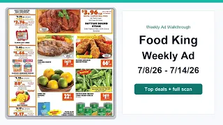 Food King Weekly Ad 26 - 26 Best Deals
