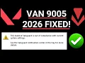 How To Fix Valorant Error Code VAN 9005 2026
