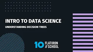 INTRO TO DATA SCIENCE UNDERSTANDING DECISION TREES