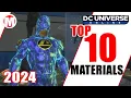 DCUO Top 10 Materials