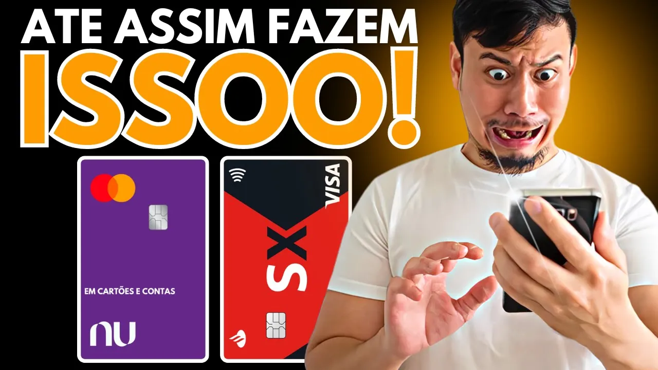 CANCELEI O CARTÃO SANTANDER E TENTARAM FAZER UMA COMPRA, NUBANK É O MELHOR CARTÃO DO BRASIL NISSO!