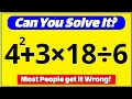 90 of People Get This Math Question Wrong Do You