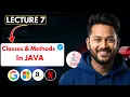 Lecture 7 Classes Types Of Method In Java DSA By Genie Ashwani