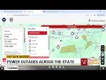 Power outages across the state