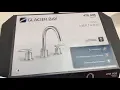 How to install a Glacier Bay 3 piece bathroom Faucet