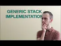 Codereview Generic stack implementation