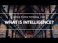 What is Intelligence Intro Psych Tutorial