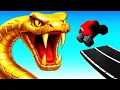 Download Lagu CARS vs GIANT SNAKE